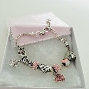 Mom Charm Bracelet Gift for Mom Mother’s Day Bracelet Jewelry for Moms